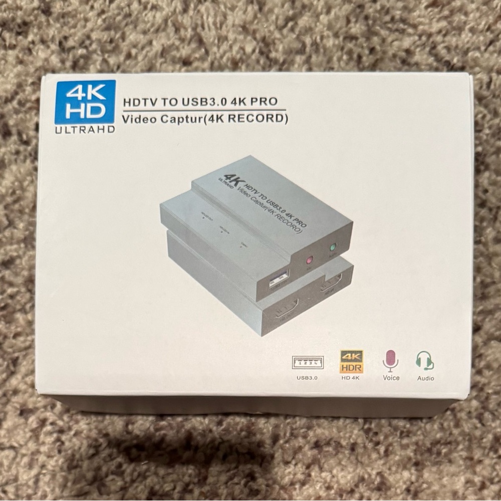 HDTV to USB 3.0 4K PRO Video Capture